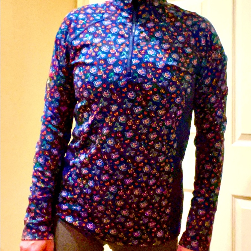 MONTEREY PENINSULA CC SERPENT -RLX “Mystic Garden” Ladies Golf Quarter Zip